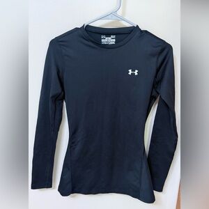 Under Armour Black Performance Long Sleeve Top